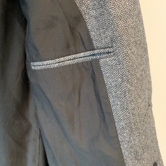 Everlane Oversized Blazer Grey Herringbone (Like New) - Picture 7 of 7